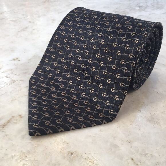BRUNO CONTE SILK TIE - Picture 9 of 10